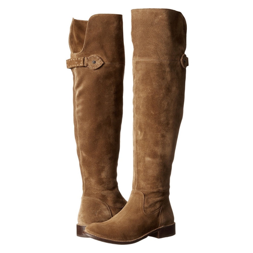 Frye Shirley - Oil Rich Suede Over The Knee Boot